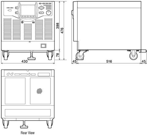 KP3000S (caster type)