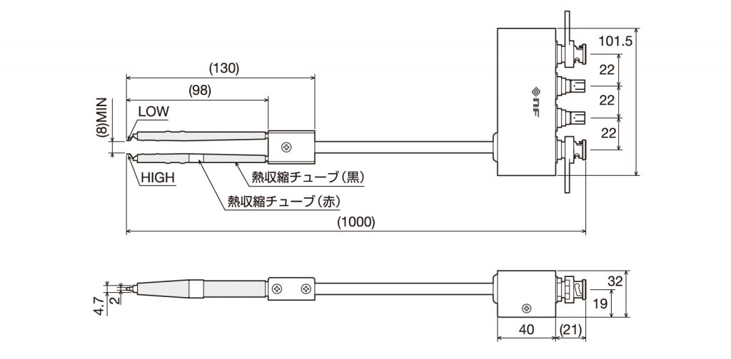 外形寸法（ZM2366）