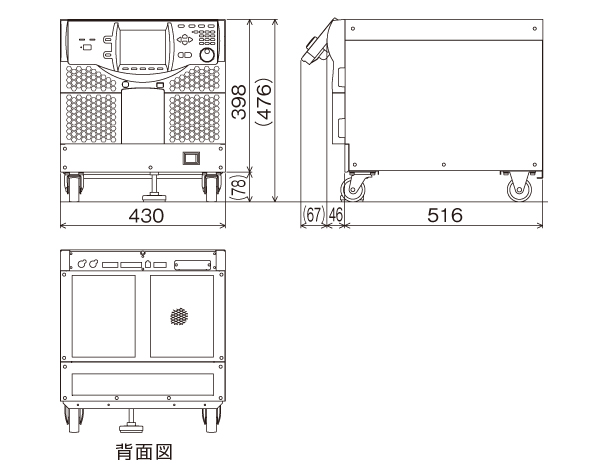 外形寸法（Type1）