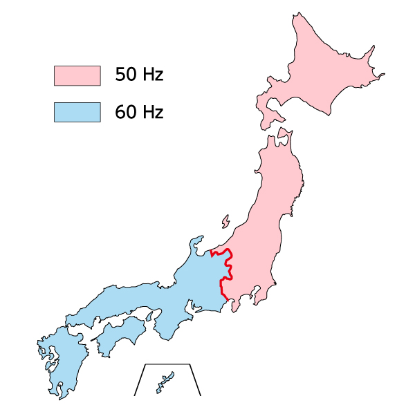 周波数の境界線