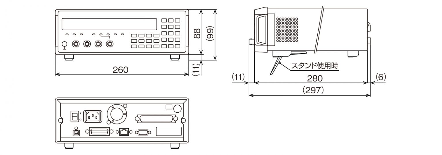 LCRメータ ZM2376 電子計測器 インピーダンス測定器 エヌエフ回路設計ブロック