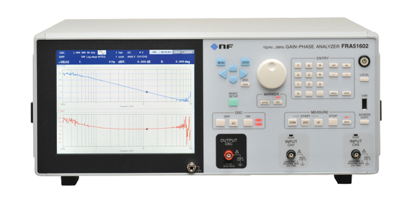 周波数特性分析器　FRA51602