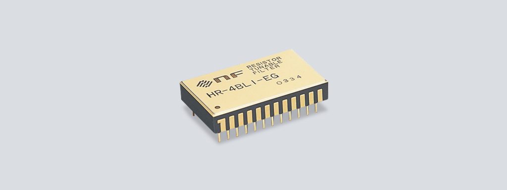 抵抗同調フィルタ HRシリーズ - 電子デバイス - フィルタ 抵抗同調フィルタ HRシリーズ - 電子デバイス - フィルタ